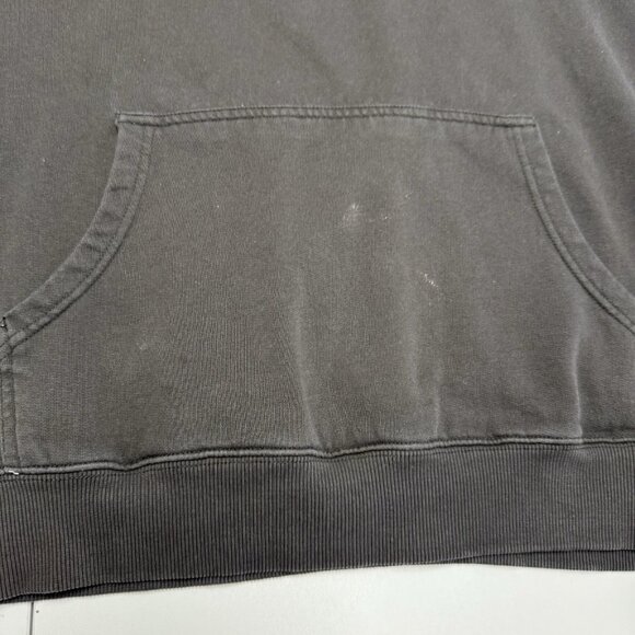 RVCA Hoodie Sweatshirt Mens Medium Faded Black Surf Skate - Picture 6 of 16